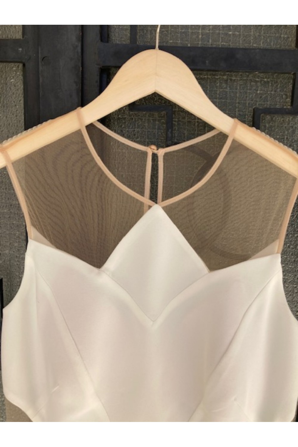 TASSOS MITROPOULOS DRESS WHITE BE282
