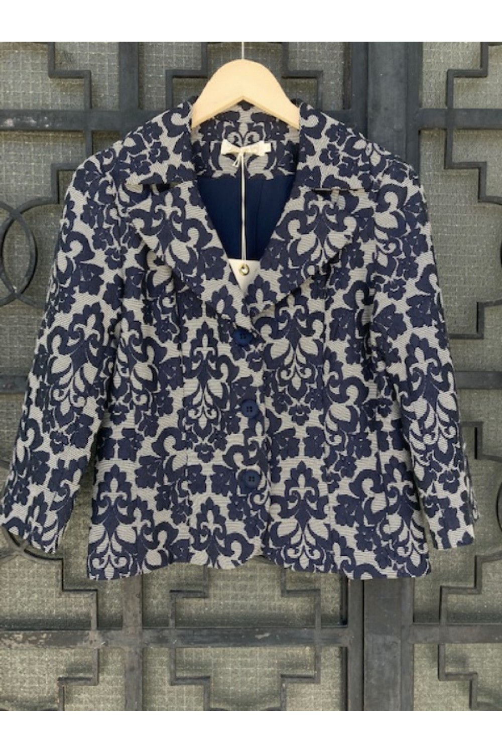 MOUTAKI SHIRT BLUE-WHITE STRIPES BE289