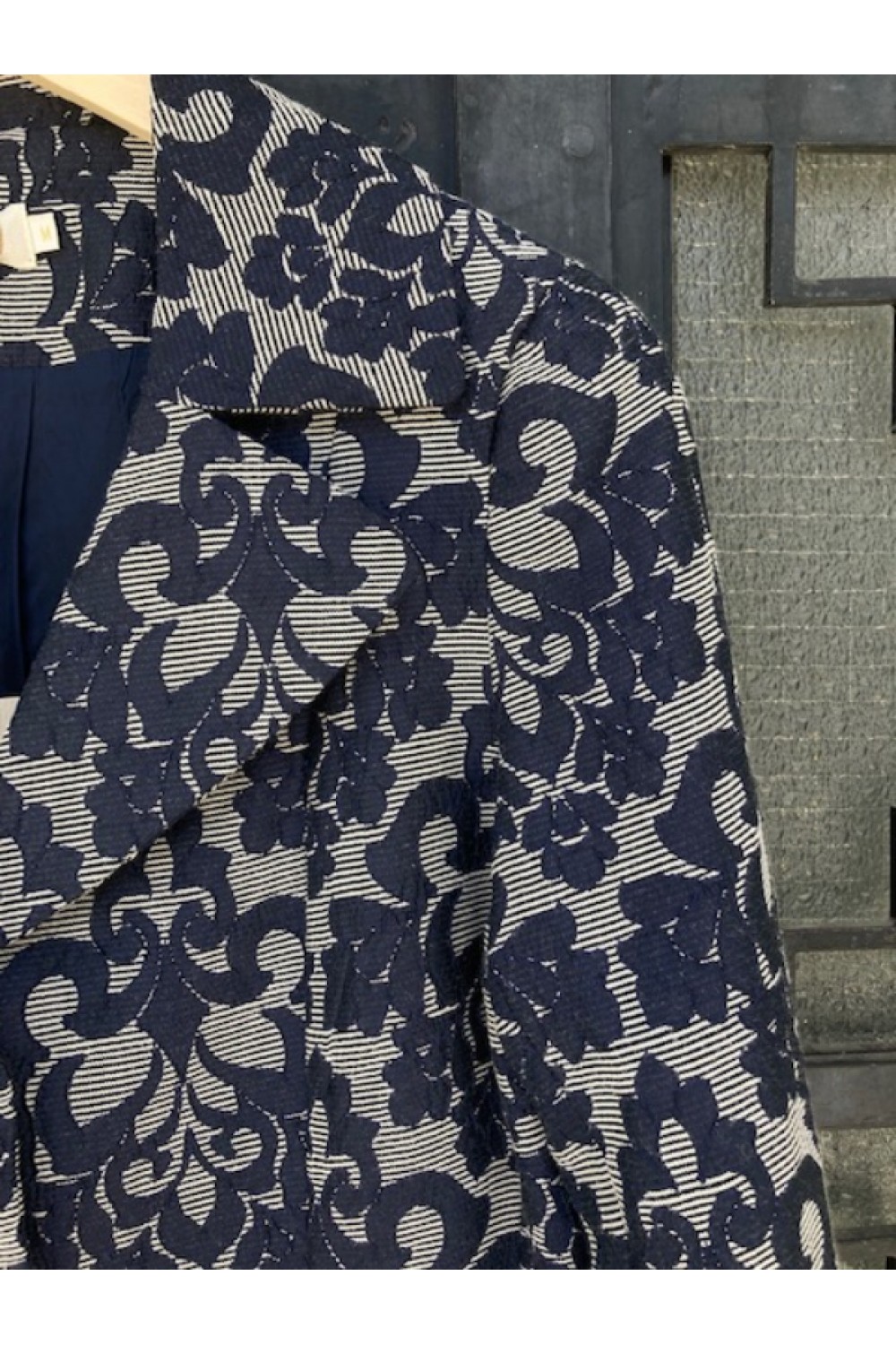 MOUTAKI SHIRT BLUE-WHITE STRIPES BE289