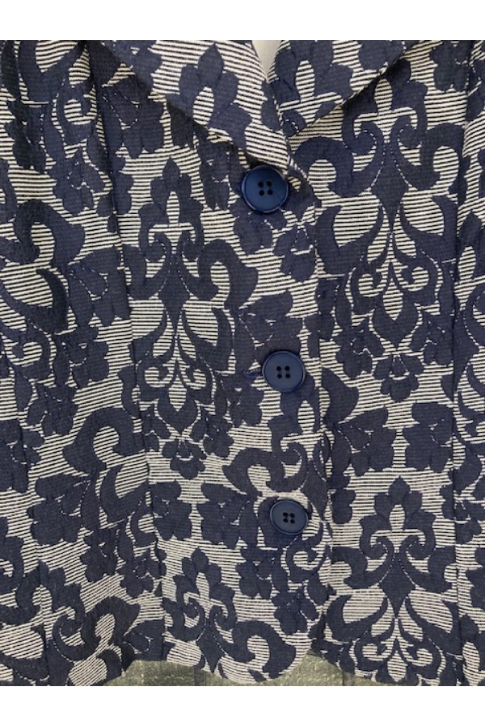 MOUTAKI SHIRT BLUE-WHITE STRIPES BE289