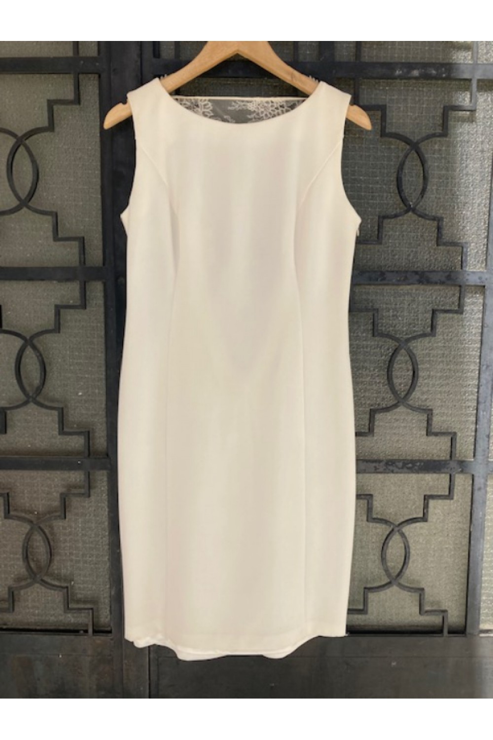 MAESTRI GROUP DRESS WHITE BE294