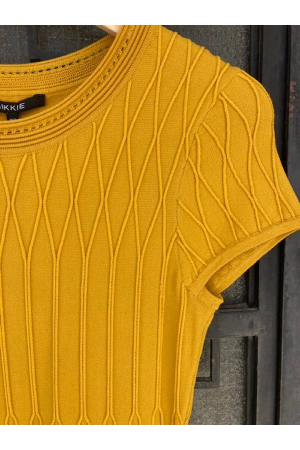 NIKKIE DRESS YELLOW BE317