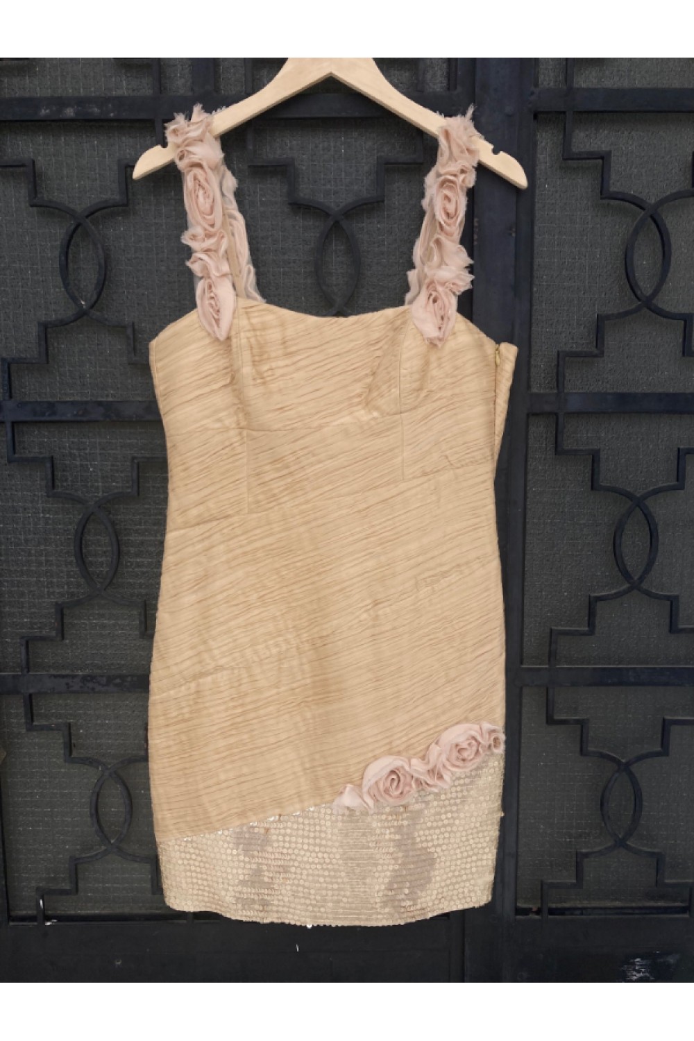 MAESTRI GROUP DRESS SALMON BE345