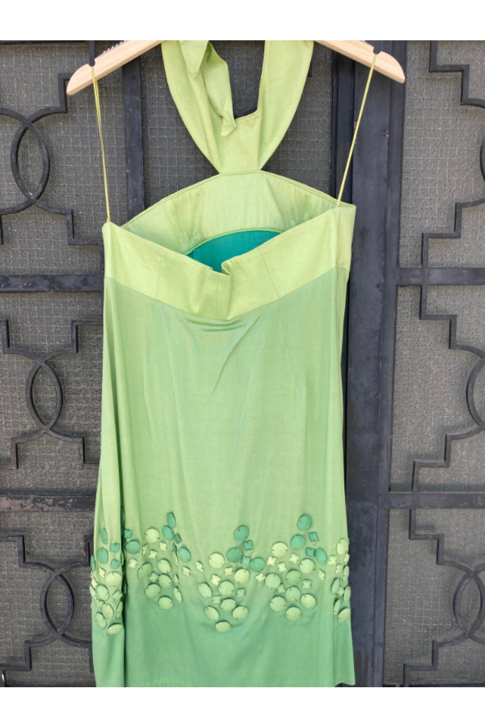MISCHALIS ATELIER DRESS GREEN BE351