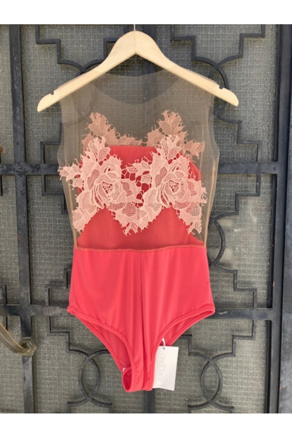 JULYTWO BODYSWIT CORAL RED BE377