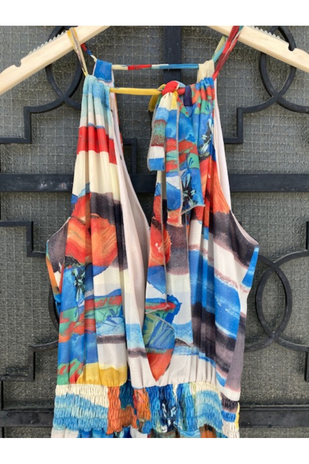 ΝΕΜΑ DRESS COLORFULL BE386