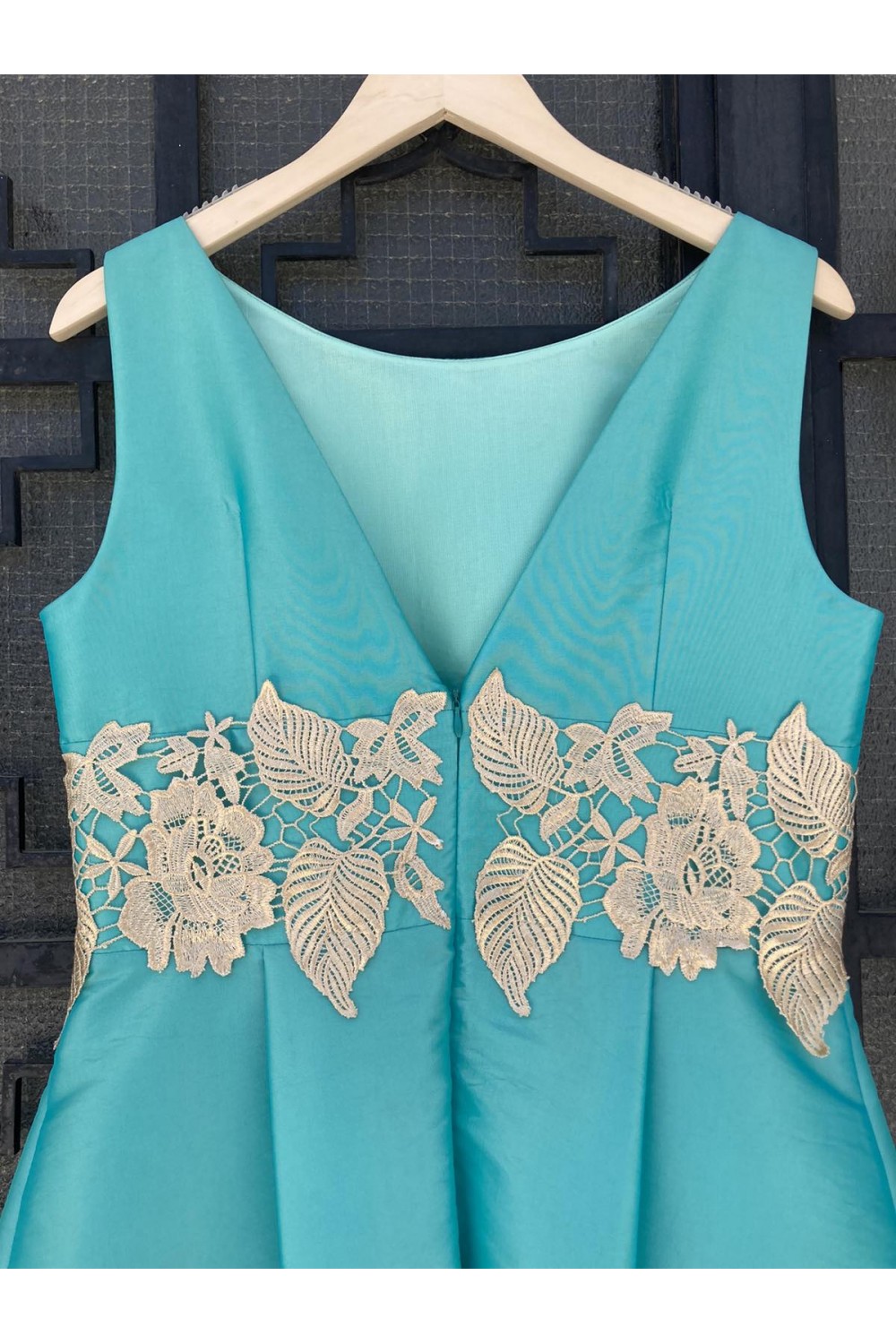 D&K FRANGOULIS DRESS LIGHT BLUE BE149