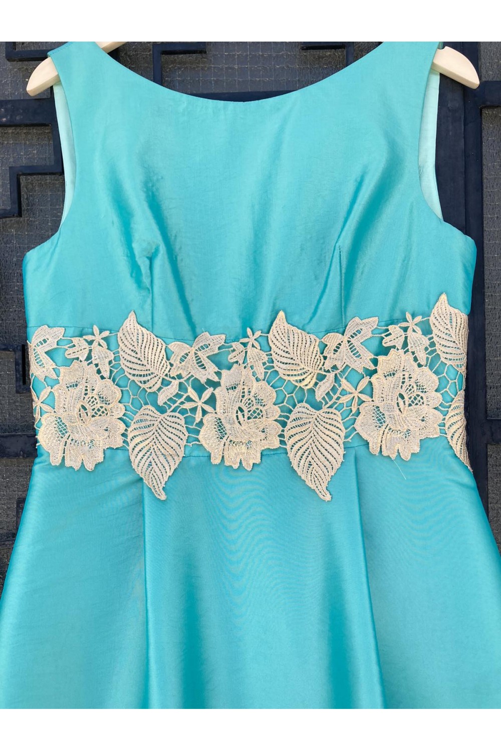 D&K FRANGOULIS DRESS LIGHT BLUE BE149