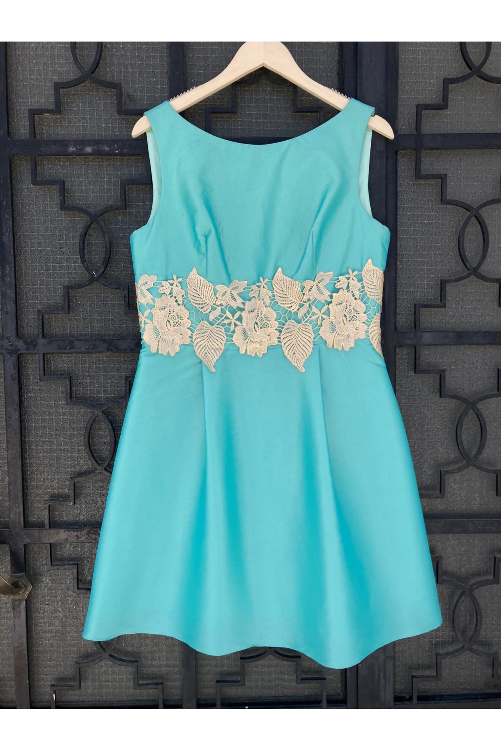 D&K FRANGOULIS DRESS LIGHT BLUE BE149