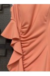 TASSOS MITROPOULOS DRESS BEIGE BE153