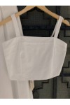 MOUTAKI SET TOP-SKIRT WHITE BE363
