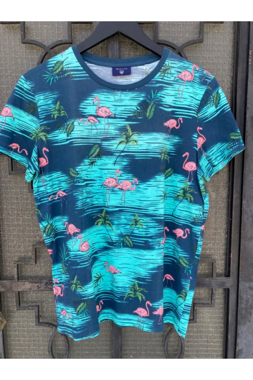 GANT T-SHIRT SHADOW BLUE 254128-403