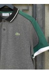 LACOSTE POLO SHIRT GREY-GREEN YH8943 