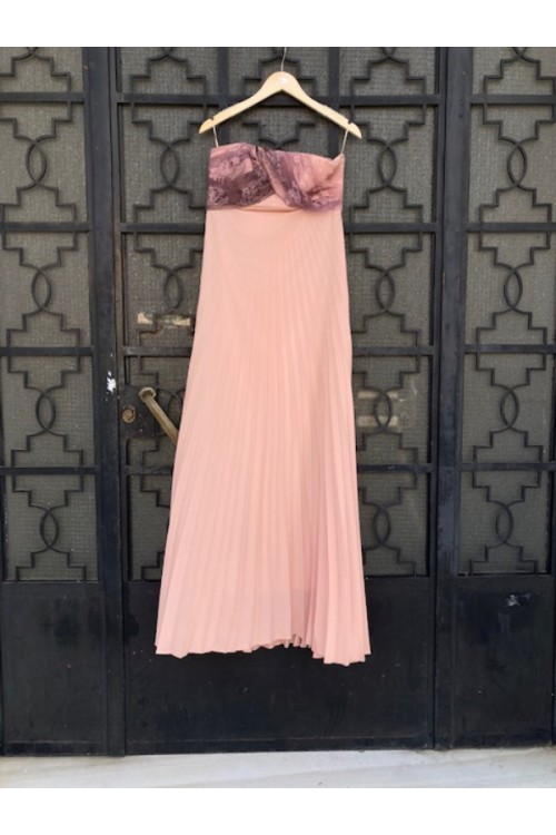 MISCHALIS ATELIER DRESS PINK BE181