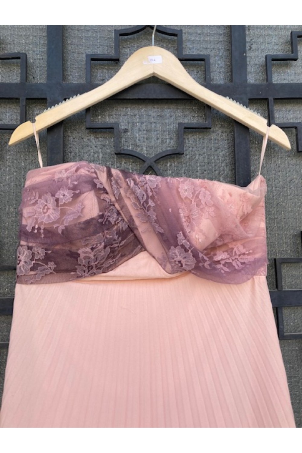 MISCHALIS ATELIER DRESS PINK BE181