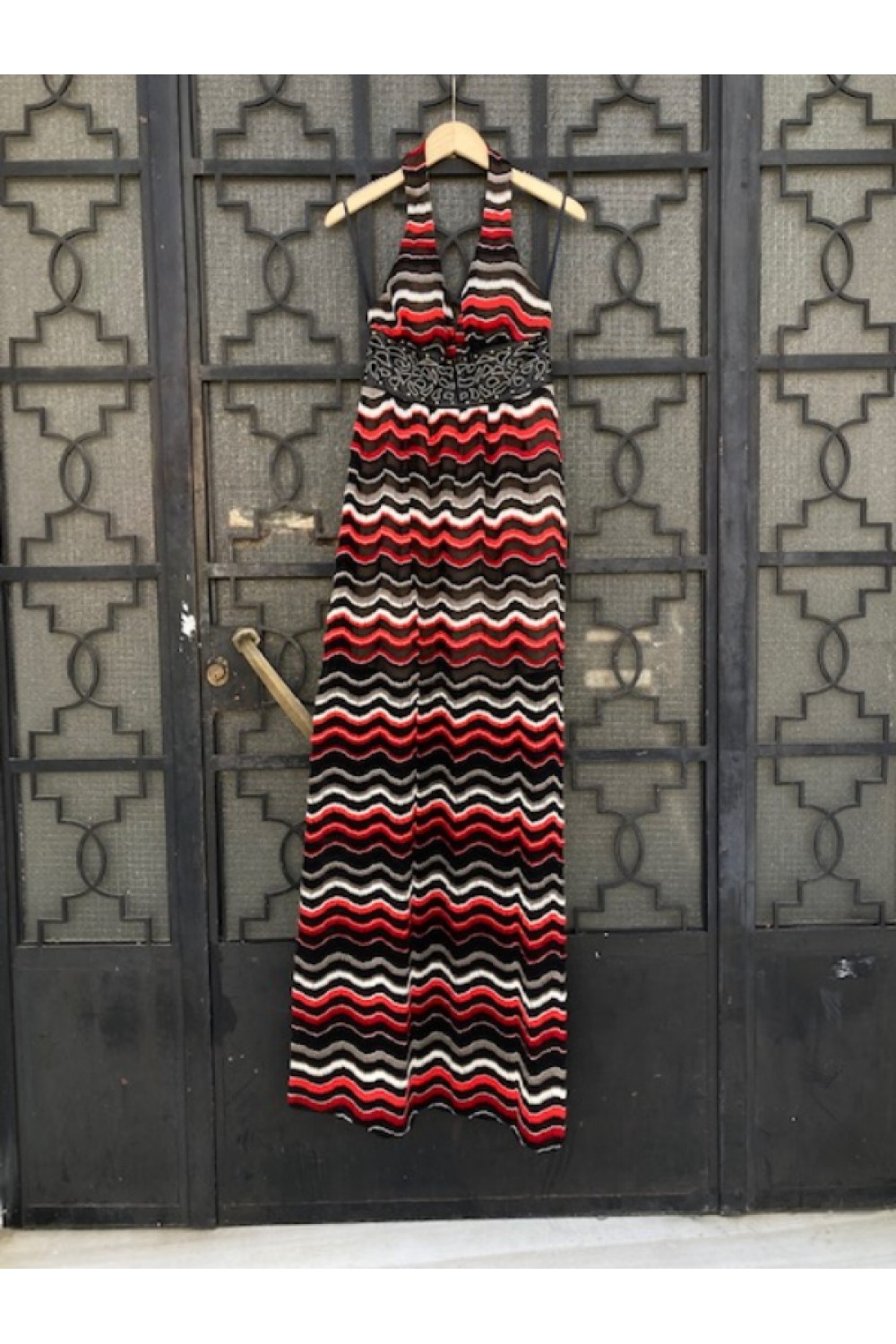 TASSOS MITROPOULOS DRESS COLORFUL TM19338