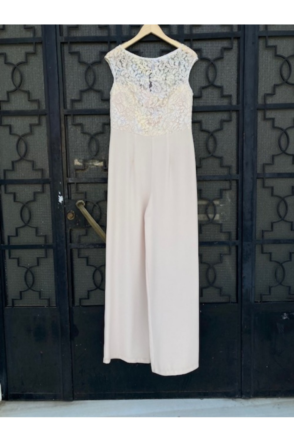 D&K FRANGOULIS JUMPSUIT BEIGE BE182