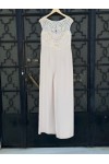 D&K FRANGOULIS JUMPSUIT BEIGE BE182