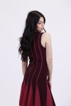JULYTWO ATELIER DRESS MERLOT N70912002
