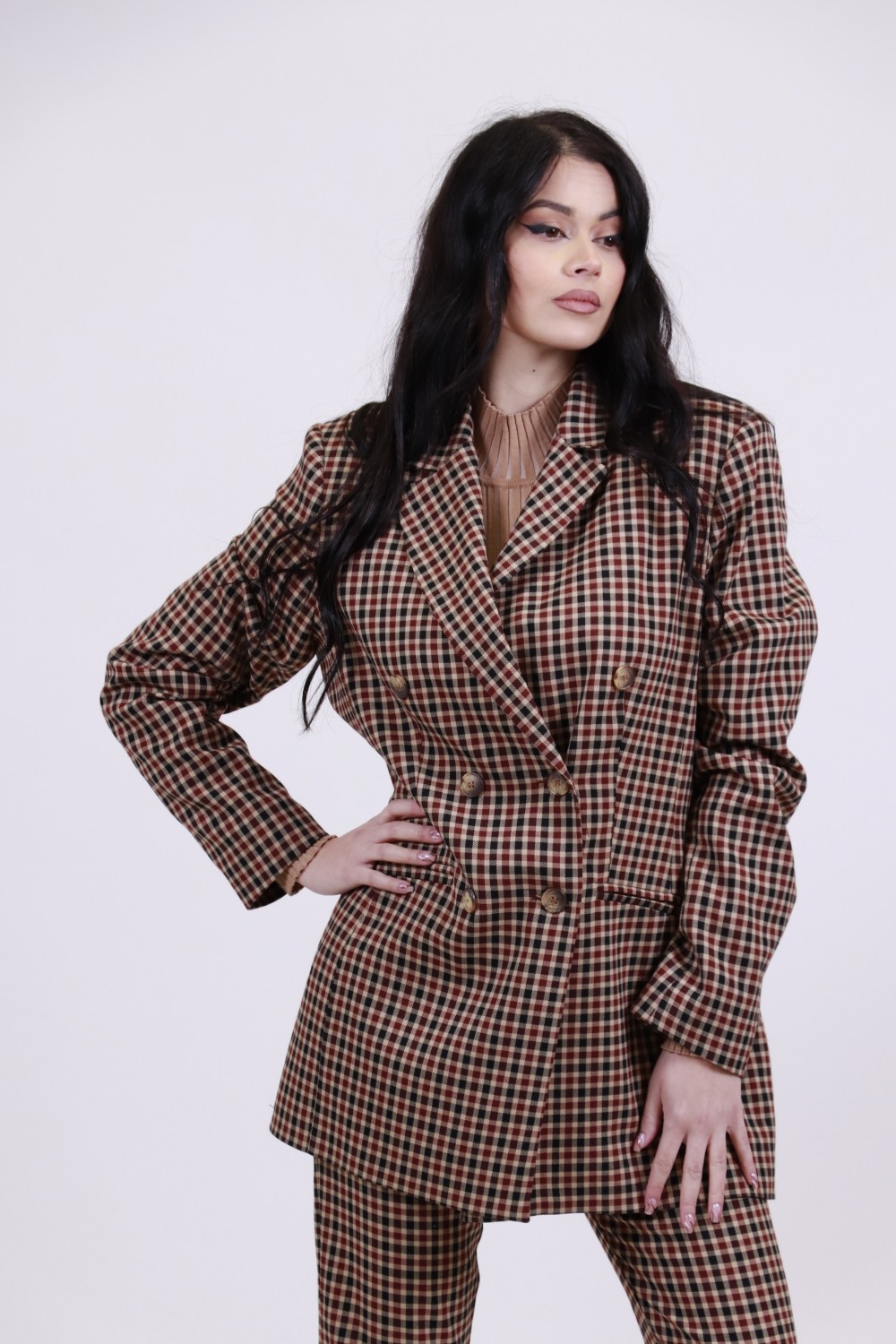CHICARD BLAZER CHECKERED MULTICOLOR 4155610