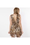 CHICARD DRESS LEOPARD