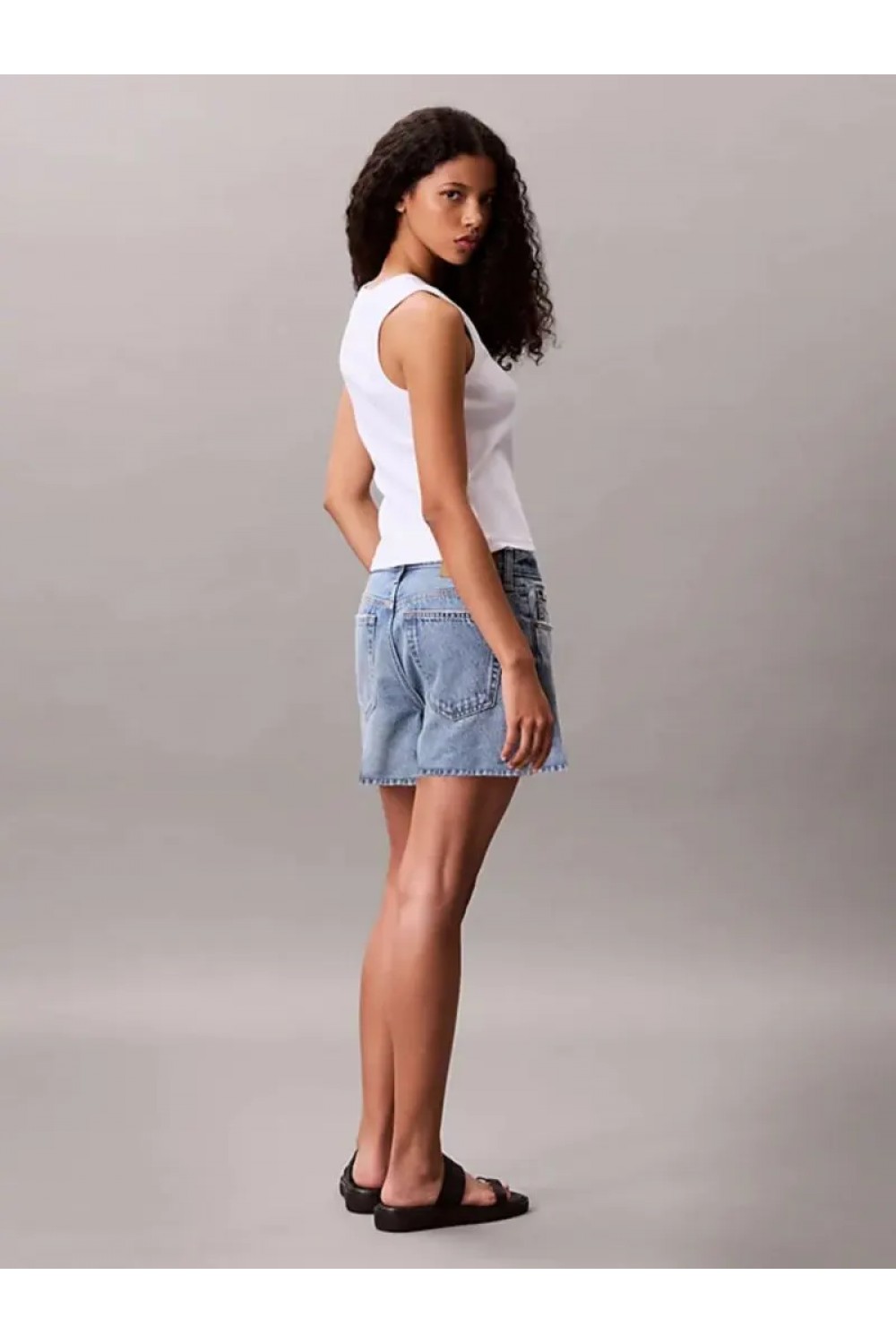 CALVIN KLEIN JEANS TOP BRILLIANT WHITE LV047C201G-YAA