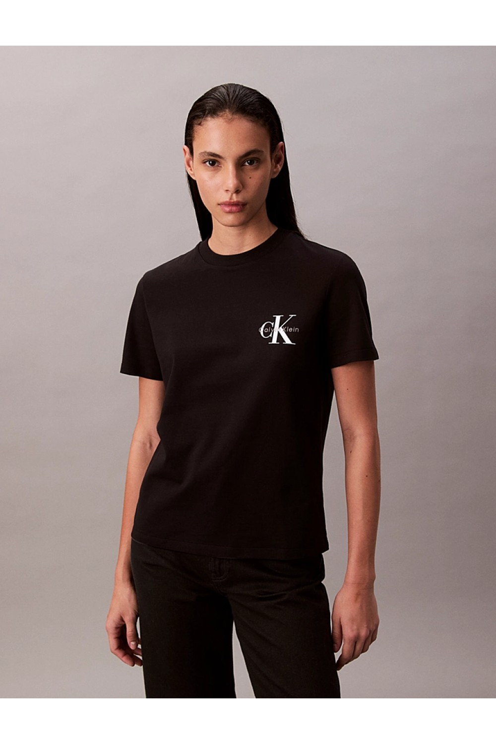 CALVIN KLEIN JEANS T-SHIRTS 2 PACK BLACK/WHITE LV047C905G-UB1