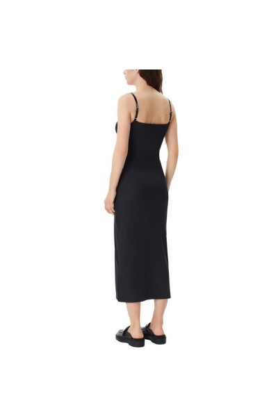 CALVIN KLEIN JEANS DRESS ELASTIC BLACK STRAPPY J20J225288-BEH