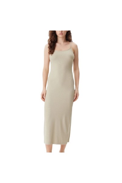 CALVIN KLEIN JEANS DRESS ELASTIC BEIGE STRAPPY J20J225288-PFO