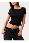CALVIN KLEIN JEANS BLOUSE CASUAL BLACK LV047C200G-UB1