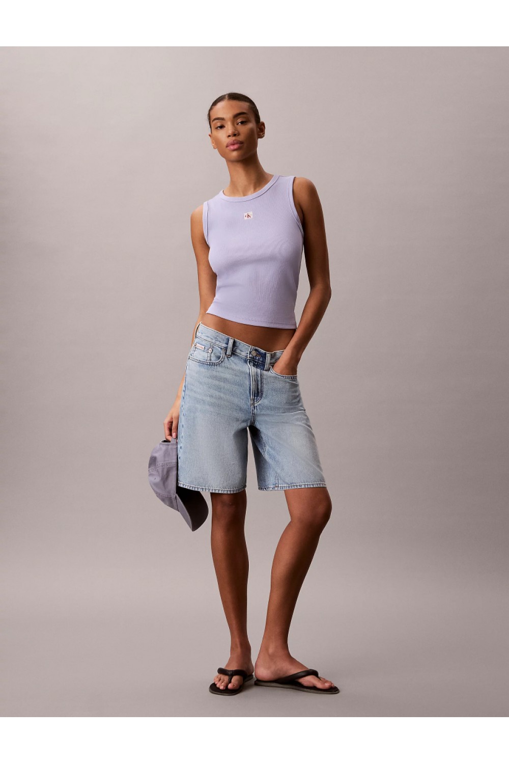 CALVIN KLEIN JEANS TOP COSMIC SKY LV047C201G-VBK