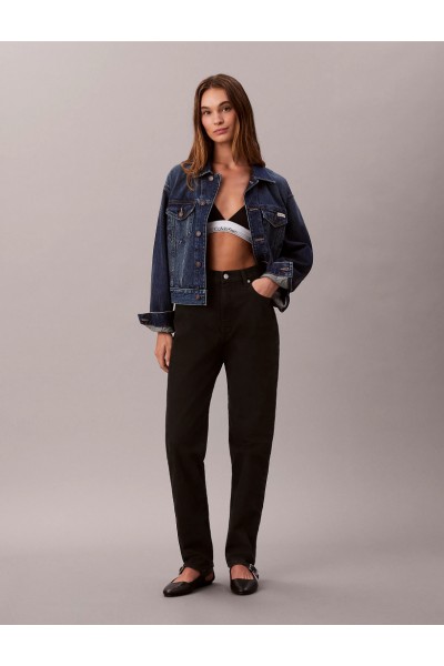 CALVIN KLEIN JEANS MOM JEANS SOFT BLACK LV047D843G-TWM