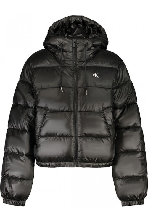 CALVIN KLEIN JEANS WOMANS PUFFER JACKET BLACK LV047G507G-UB1