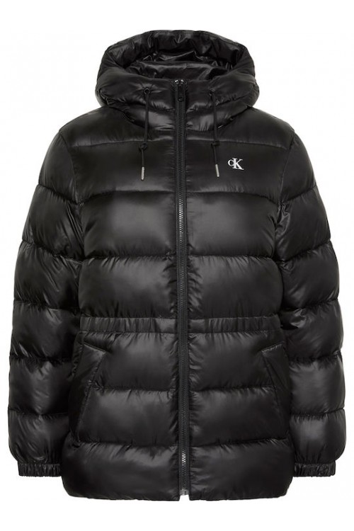 CALVIN KLEIN JEANS WOMANS PUFFER JACKET BLACK LV047G508G-UB1