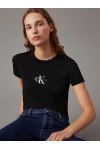 CALVIN KLEIN JEANS SLIM MONOGRAM T-SHIRT CK BLACK J20J223563-BEH