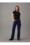 CALVIN KLEIN JEANS SLIM MONOGRAM T-SHIRT CK BLACK J20J223563-BEH
