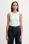 CALVIN KLEIN JEANS TOP CASUAL BLUE LV047C201G-TKF