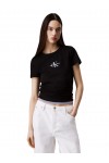 CALVIN KLEIN JEANS T-SHIRT BLACK J20J225252-BEH