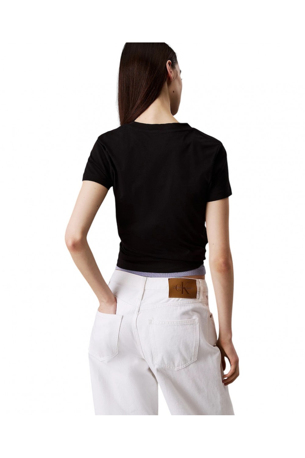 CALVIN KLEIN JEANS T-SHIRT BLACK J20J225252-BEH