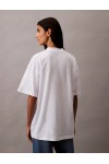 CALVIN KLEIN JEANS RELAXED LOGO T-SHIRT WHITE LV047B827G-YAA