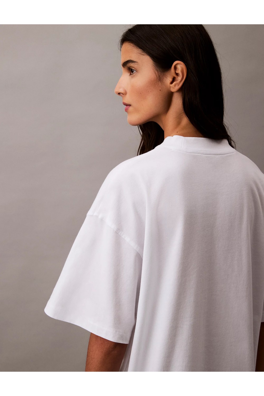 CALVIN KLEIN JEANS RELAXED LOGO T-SHIRT WHITE LV047B827G-YAA