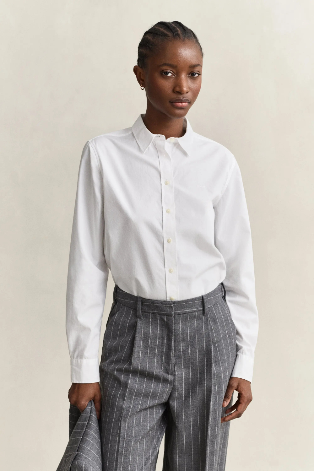 GANT REGULAR POPLIN SHIRT WHITE 4300348-110