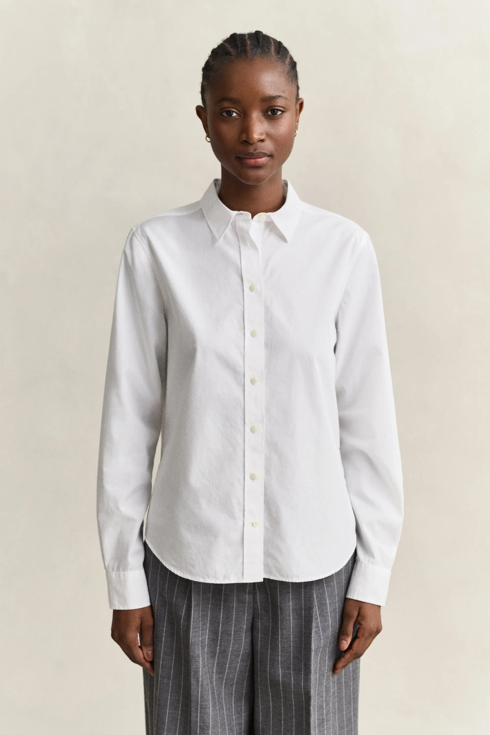 GANT REGULAR POPLIN SHIRT WHITE 4300348-110