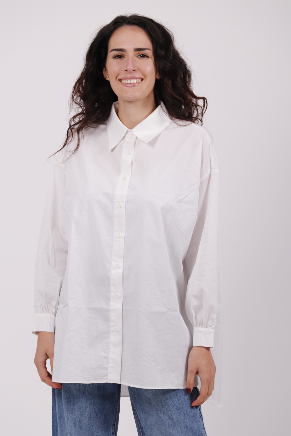 GLAMOROUS LADIES SHIRT OFF WHITE TM0475