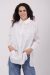 GLAMOROUS LADIES SHIRT OFF WHITE TM0475