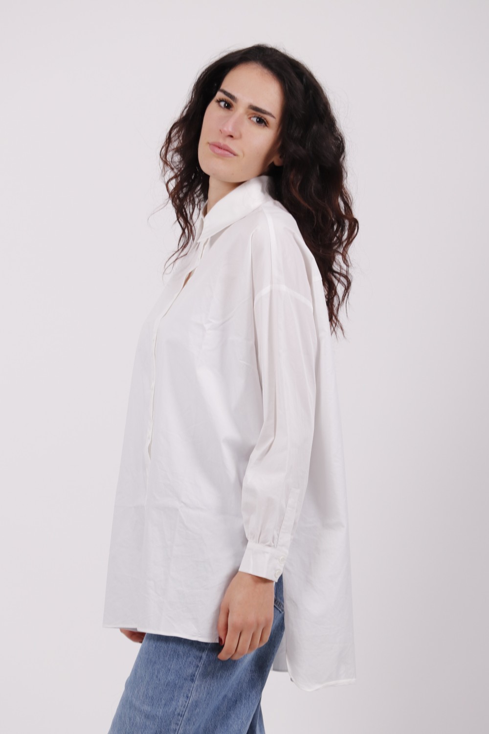 GLAMOROUS LADIES SHIRT OFF WHITE TM0475
