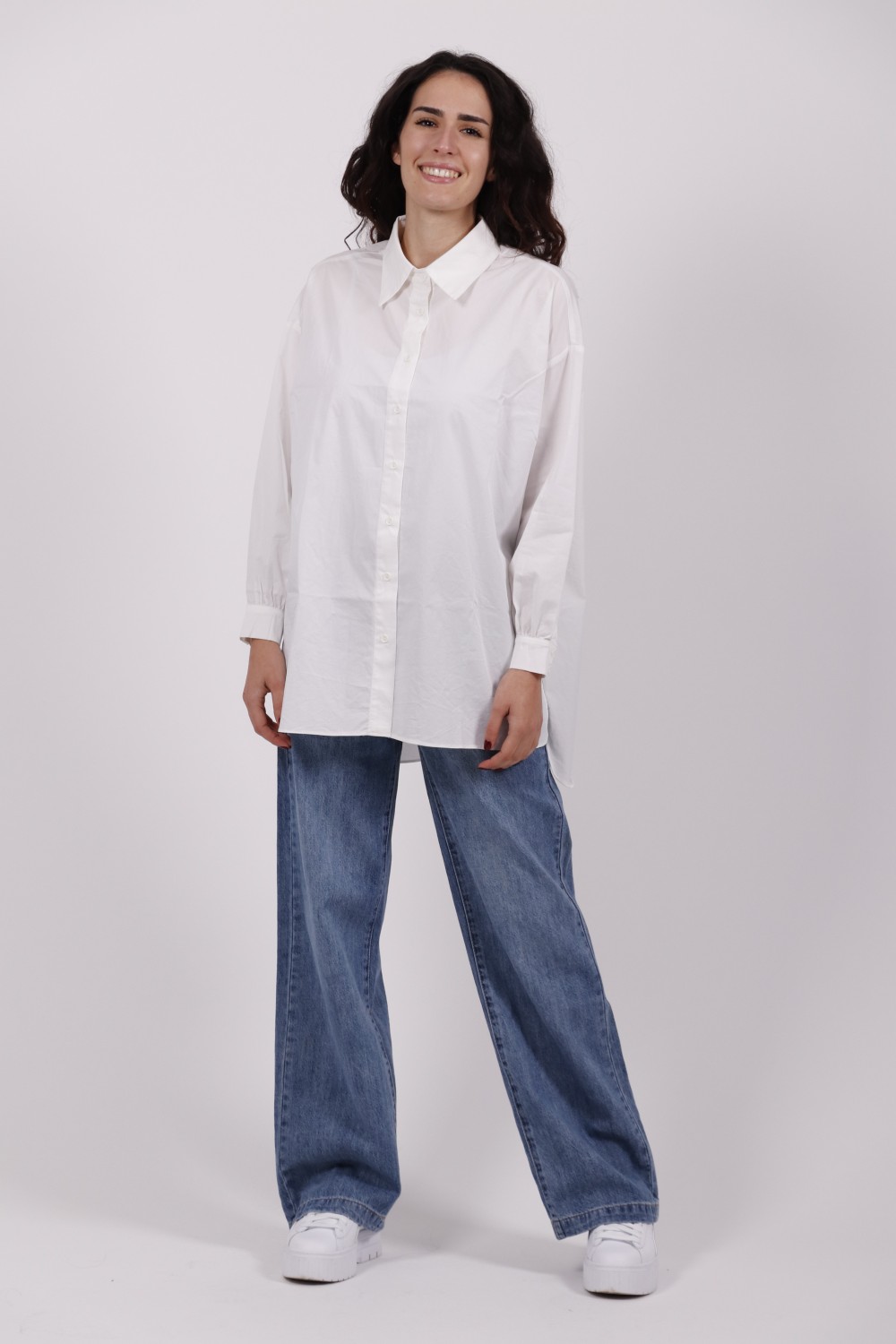 GLAMOROUS LADIES SHIRT OFF WHITE TM0475