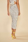 GLAMOROUS LADIES SKIRT WHITE DITSY DAISY CA0284