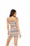 GLAMOROUS LADIES TOP MULTI TRIBAL TM0517