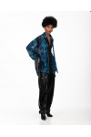 IRAIDA LUMEN BLUE OVERSIZE SHIRT